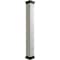 Ekena Millwork Rough Cedar Faux Wood Non-Tapered Square Column Wrap w/ Faux Iron Capital & Base, 16"W x 16'H COLURC16X192IRUF - alternate 1